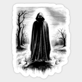 Mysterious Figure Sticker